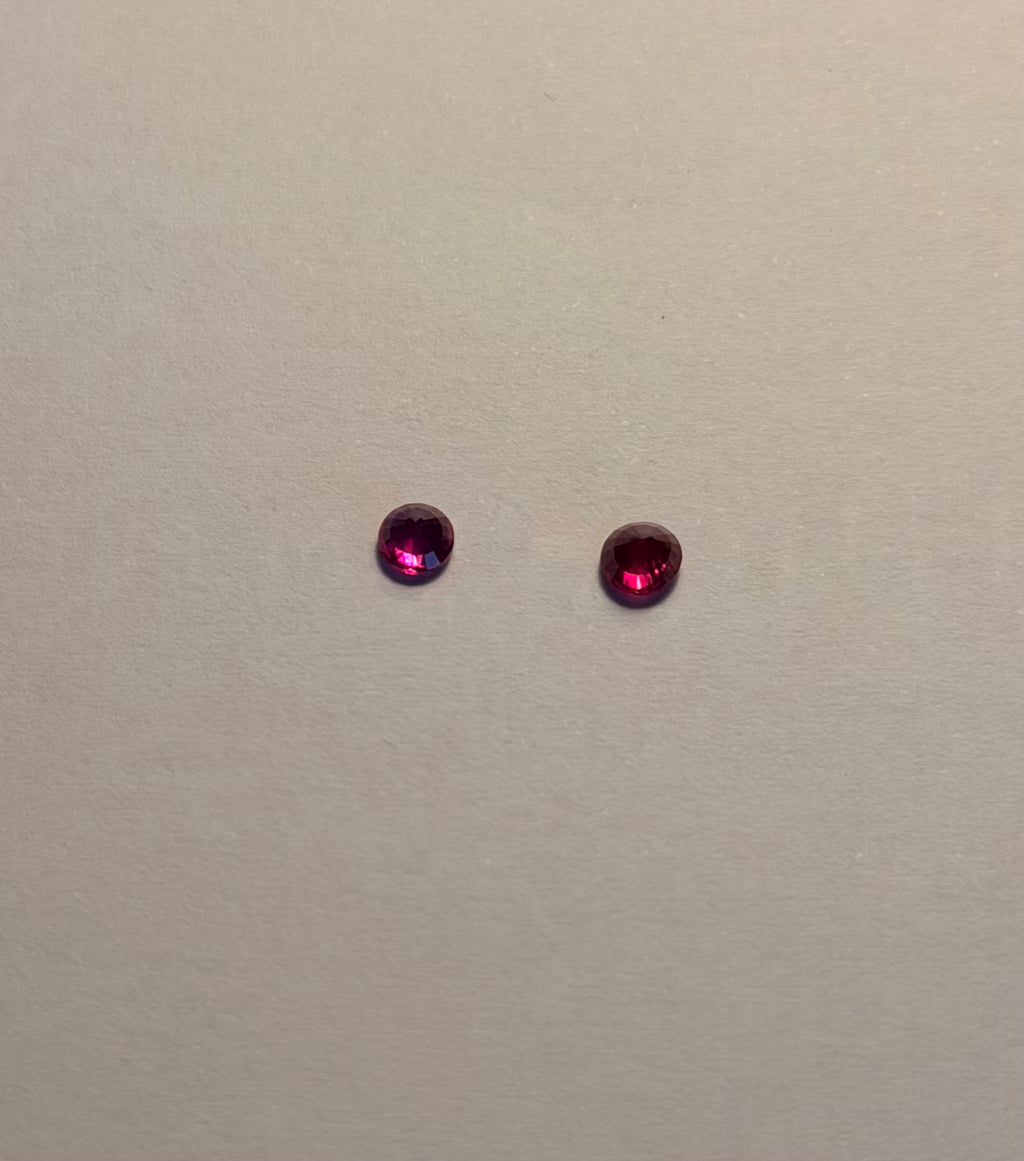 Natural Ceylon Ruby - 0.43 Carat Genuine Corundum Gemstone